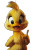Tweety Smiling Pose Vinyl Car Decal Sticker – Waterproof & UV-Resistant 8"