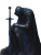 Sad Knight V2 Vinyl Car Decal Sticker – Waterproof & UV-Resistant 8"