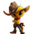 Cowboy Tweety Vinyl Car Decal Sticker – Waterproof & UV-Resistant 8"