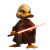 Jedi Duck V2 Vinyl Car Decal Sticker – Waterproof & UV-Resistant 8"