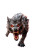 Fiery Werewolf Snarl Vinyl Car Decal Sticker – Waterproof & UV-Resistant 8"