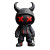 Hypebeast Devil Keychain Vinyl Car Decal Sticker – Waterproof & UV-Resistant 8"