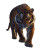 Majestic Tiger Dawn Vinyl Car Decal Sticker – Waterproof & UV-Resistant 8"