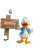 Joyful Donald Duck Vinyl Car Decal Sticker – Waterproof & UV-Resistant 8"