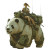 Soldier On Panda Vinyl Car Decal Sticker – Waterproof & UV-Resistant 8"
