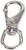 WhiteCap Marine Series Rotating Eye Snap | 316 Stainless Steel | 7/16" Hook Size | 3/4" Ring Diameter