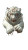 Fierce White Tiger V2 Vinyl Car Decal Sticker – Waterproof & UV-Resistant 8"