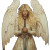 Angel With Sword V6 Vinyl Car Decal Sticker – Waterproof & UV-Resistant 8"