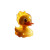 Funny Fire Duck Vinyl Car Decal Sticker – Waterproof & UV-Resistant 8"