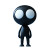 Vinyl Figure Design Vinyl Car Decal Sticker – Waterproof & UV-Resistant 8"