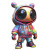 Cute Baby Alien Robot Vinyl Car Decal Sticker – Waterproof & UV-Resistant 8"