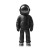 Faceless Astronaut Figure Vinyl Car Decal Sticker – Waterproof & UV-Resistant 8"