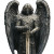 Dark Age Angel Vinyl Car Decal Sticker – Waterproof & UV-Resistant 8"