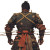 Ancient General Captured Vinyl Car Decal Sticker – Waterproof & UV-Resistant 8"