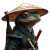 Frog Samurai V7 Vinyl Car Decal Sticker – Waterproof & UV-Resistant 8"