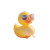 Yellow Duck Sunglasses Vinyl Car Decal Sticker – Waterproof & UV-Resistant 8"