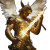 Arcturus Forging Sword Vinyl Car Decal Sticker – Waterproof & UV-Resistant 8"