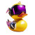Cyberpunk Rubber Duck V2 Vinyl Car Decal Sticker – Waterproof & UV-Resistant 8"