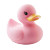 Pink Rubber Duck V7 Vinyl Car Decal Sticker – Waterproof & UV-Resistant 8"