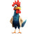 Vibrant Rooster Character Vinyl Car Decal Sticker – Waterproof & UV-Resistant 8"