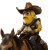 Horror Banana Cowboy Vinyl Car Decal Sticker – Waterproof & UV-Resistant 8"