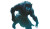 Fearsome Werewolf Emerges Vinyl Car Decal Sticker – Waterproof & UV-Resistant 8"