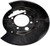 Fits 2004-2008 Ford F-150 Dorman Brake Dust Shield 924-232 OE Solutions; OE Replacement; Single