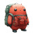 Chubby Backpack Character Vinyl Car Decal Sticker – Waterproof & UV-Resistant 8"