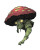 Mushroom-Man Fantasy Vinyl Car Decal Sticker – Waterproof & UV-Resistant 8"