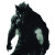Shadow Werewolf Vinyl Car Decal Sticker – Waterproof & UV-Resistant 8"