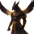 Angry Seth God Vinyl Car Decal Sticker – Waterproof & UV-Resistant 8"