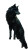 Dark Fantasy Wolf V3 Vinyl Car Decal Sticker – Waterproof & UV-Resistant 8"