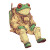 Fat Frog Mars Vinyl Car Decal Sticker – Waterproof & UV-Resistant 8"