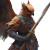 Harpy Warrior Vinyl Car Decal Sticker – Waterproof & UV-Resistant 8"