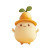 Sweet Potato Hat Chibi Vinyl Car Decal Sticker – Waterproof & UV-Resistant 8"
