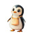 Cute Penguin Housekeeper Vinyl Car Decal Sticker – Waterproof & UV-Resistant 8"