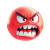 Angry Red Emoji V2 Vinyl Car Decal Sticker – Waterproof & UV-Resistant 8"