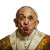 Pope Francis Kiss Vinyl Car Decal Sticker – Waterproof & UV-Resistant 8"