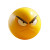 Fierce Emoji Vinyl Car Decal Sticker – Waterproof & UV-Resistant 8"