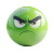 Angry Green Emoji Vinyl Car Decal Sticker – Waterproof & UV-Resistant 8"