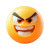Confident Cheeky Emoji Vinyl Car Decal Sticker – Waterproof & UV-Resistant 8"