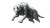 Legendary Beast Jìng Vinyl Car Decal Sticker – Waterproof & UV-Resistant 8"