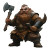 Dwarf Warrior V7 Vinyl Car Decal Sticker – Waterproof & UV-Resistant 8"