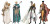 Rpg Characters Fantasy Vinyl Car Decal Sticker – Waterproof & UV-Resistant 8"