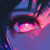 Anime Girl Eye Vinyl Car Decal Sticker – Waterproof & UV-Resistant 8"