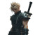 Cloud Strife Battlefield Vinyl Car Decal Sticker – Waterproof & UV-Resistant 8"