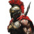 Spartan Warrior V13 Vinyl Car Decal Sticker – Waterproof & UV-Resistant 8"