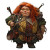 Gnome Chef Warrior Vinyl Car Decal Sticker – Waterproof & UV-Resistant 8"