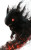 Terror Shadow Monster Vinyl Car Decal Sticker – Waterproof & UV-Resistant 8"