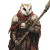 Owl Grave Cleric Vinyl Car Decal Sticker – Waterproof & UV-Resistant 8"